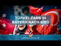 EM-Achtelfinale 2024: Türkische Fans feiern Sieg gegen Österreich