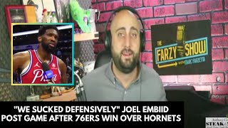 Joel Embiid ANGRY with Sixers defense! | Philadelphia 76ers missing Ben Simmons on defense?