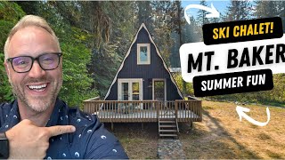 🏔️ Just outside Bellingham, A-Frame Cabin Retreat, minutes from Mt. Baker – Ski, Hike, \u0026 Unwind🌲❄️