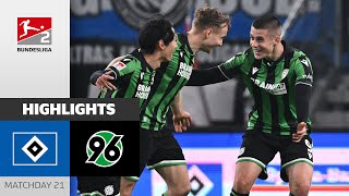 Showdown! Hannover Wins In Crazy Overtime | HSV - Hannover | Highlights | MD21 - Bundesliga 2 23/24