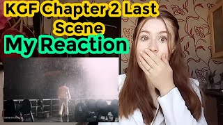KGF Chapter 2 Last Scene Reaction KGF CHAPTER 2 CLIMAX + POST CREDIT SCENE REACTION | Yash |