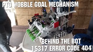 Behind the Bot FTC 15317 Error Code 404 Ultimate Goal First Updates Now