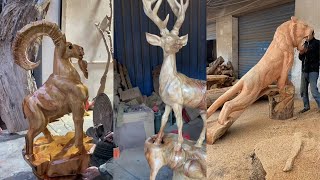 Wood Carving: How to Carve a Realistic Deer Using Woodworking Carving Techniques