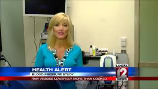 Health Alert: Raw veggies and your blood pressure