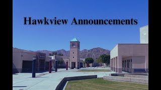 11-22 Hawkview Announcements