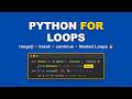 Python For Loops (Visually Explained) | Python Tutorial for Beginners #11