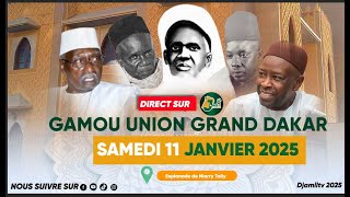 🔴 Direct Grand - Dakar : Gamou Union Seydi Djamil de Grand Dakar