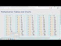Multiplication Table Generator using JavaScript | JS Demo Project 4 Solution | Learn HTML, CSS, JS