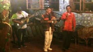 Traditional Batak song. Lake Toba. Sumatra. Indonesia