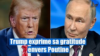 Trump remercie Poutine pour la libération d'un Américain