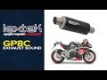 Lextek GP8C Exhaust Sound: Aprilia RSV4 (09-15)