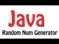 Java Programming Tutorial: 2.6 - Random Number Generator