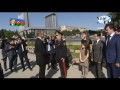 president ilham aliyev attended a ceremony in baku marking 9 may victory day