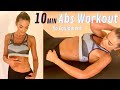 10 MIN ABS WORKOUT - INTENSE - NO EQUIPMENT // 10 MIN ENTRENAMIENTO ABS - SIN EQUIPAMIENTO - EN CASA