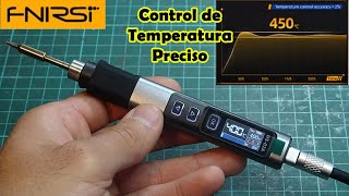 SOLDADOR DE TEMPERATURA AJUSTABLE - 100W / 100-450ºC  - FNIRSI HS-02A