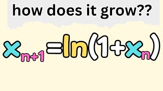 on the growth of a nice recursive sequence