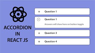 Create Accordion using React JS from Scratch | React JS Tutorial