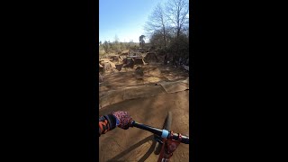 1st time shredding the big line at the newly built S4P Bike Park