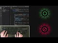 ASMR Programming - Coding React Sci Fi Door Lock UI - No Talking