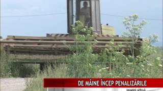 DE MÂINE ÎNCEP PENALIZĂRILE