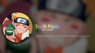 Truh Hurts edit audio