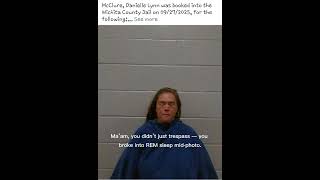 She Trespassed So Hard She Clocked Out Mid-Mugshot 😴 | Wichita County Mugshot