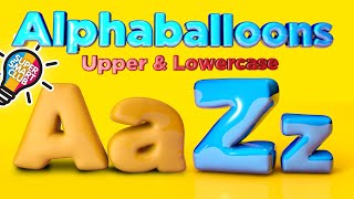 Animated Aa to Zz Alphabets Side by Side Upper \u0026 LowerCase Letters