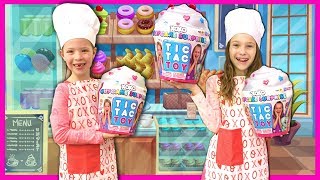Making our New XOXO Cupcake Surprise Toys !!!