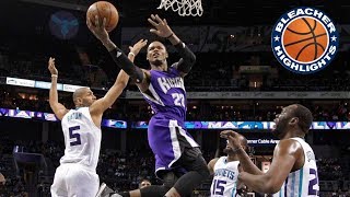 Sacramento Kings vs Charlotte Hornets Full Game HD Highlights / Jan 22 / 2017-18 NBA Season