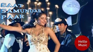 Saat Samundar Paar | Divya Bharti | Sadhana Sargam | Vishwatma | 4k Video Song | 90s Hit Songs