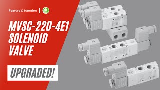 MVSC-220-4E1 Solenoid Valve | EC Pneumatic & Hardware