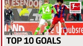 Top 10 Goals Opening Fixtures of the Second Half of the Season - James, Reus, De Bruyne & Co.