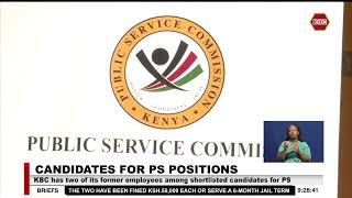 Two former KBC employees among shortlisted candidates for PS position