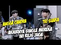 Penonton Terhipnotis - Dari Tulang Rusuk ku Angga chandra Ft Tri Suaka Live Ngamen