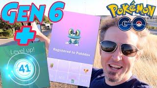 Generation 6 KALOS CELEBRATION in Pokemon GO and LEVEL 41 for CHARITY!!!