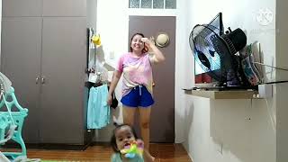 Daily exercise routine with a toddler | The Sarte Vlog ♡