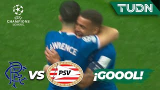 ¿Qué rayos le pasó? Se le resbala | Rangers 2-1 PSV Eindhoven | UEFA Champions League 2022 PLAY OFFS