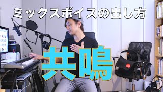 【ボイトレ】ミックスボイスの練習法！！共鳴の仕方！！voice training- learn to sing　ボイストレー二ング