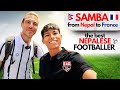 Meeting SAMBA the NEPAL🇳🇵 Football STAR in Guingamp 🇫🇷