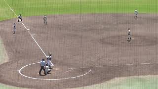 2022春／理大附・西村太郎／２点タイムリー２塁打／vs 創志学園 (P岡村)