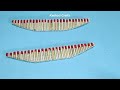 beautiful craft best out of matchsticks how to make boat matchstick