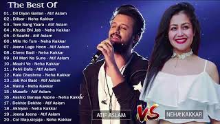 Best Of Atif Aslam - Neha Kakkar | Atif Aslam - Neha Kakkar Romantic Songs | Bollywood Songs 2020