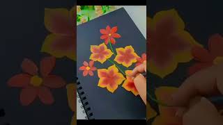 রঙ্গিন ফুলের ক্যানভাস তুলির আঁচড়ে ফুটে উঠুক 🎨🖌️🌷