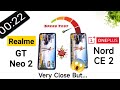 OnePlus Nord CE 2 vs Realme GT Neo 2 Speedtest Comparison Snapdragon 870 vs Dimensity 900 #bgmi