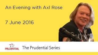 OFFICIAL An Evening with Axl Rose
