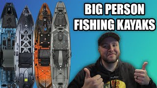 Choosing a Fishing Kayak as a Bigger Person