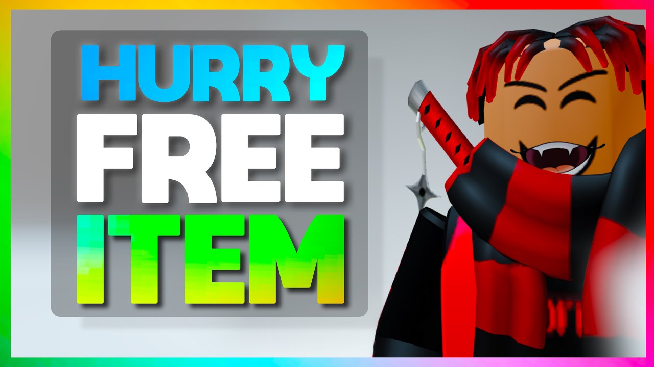 NEW FREE LIMITED ITEM IN ROBLOX YOU MUST REDEEM! 2023 😱 - YouTube