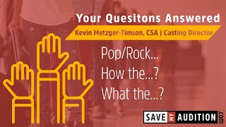 Pop/Rock... How the...? What the...? with Kevin Metzger-Timson, CSA