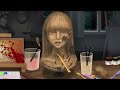 asmr 스톱모션 how a high school zombie transforms into a human🧟‍♀️👧 human costume stop motion