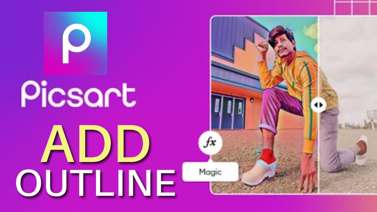 How To Add Outline In Picsart 2025 Youtube